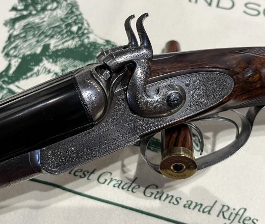 SOLD - John Dickson & Son Hammer Gun, made in 1876